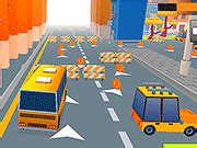 Navigate city streets and transport passengers in Bus games on Y8!.